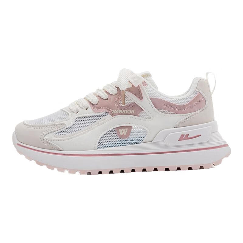 Huili Women's Shoes, Forrest Gump Shoes, Mesh Breathable Spring Sports Shoes WXY2341, Light Pink (Single Mesh), Size 36