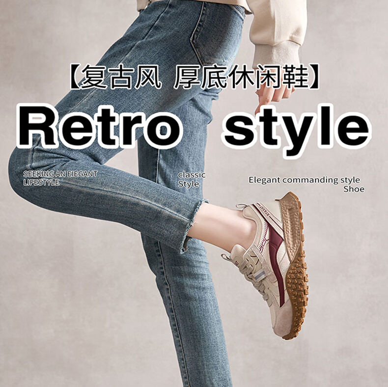 Saturday Lightweight Soft-Soled German Training Shoes Women Versatile Fashion Comfortable Casual Sports Travel Shoes Yellow Size 35 1