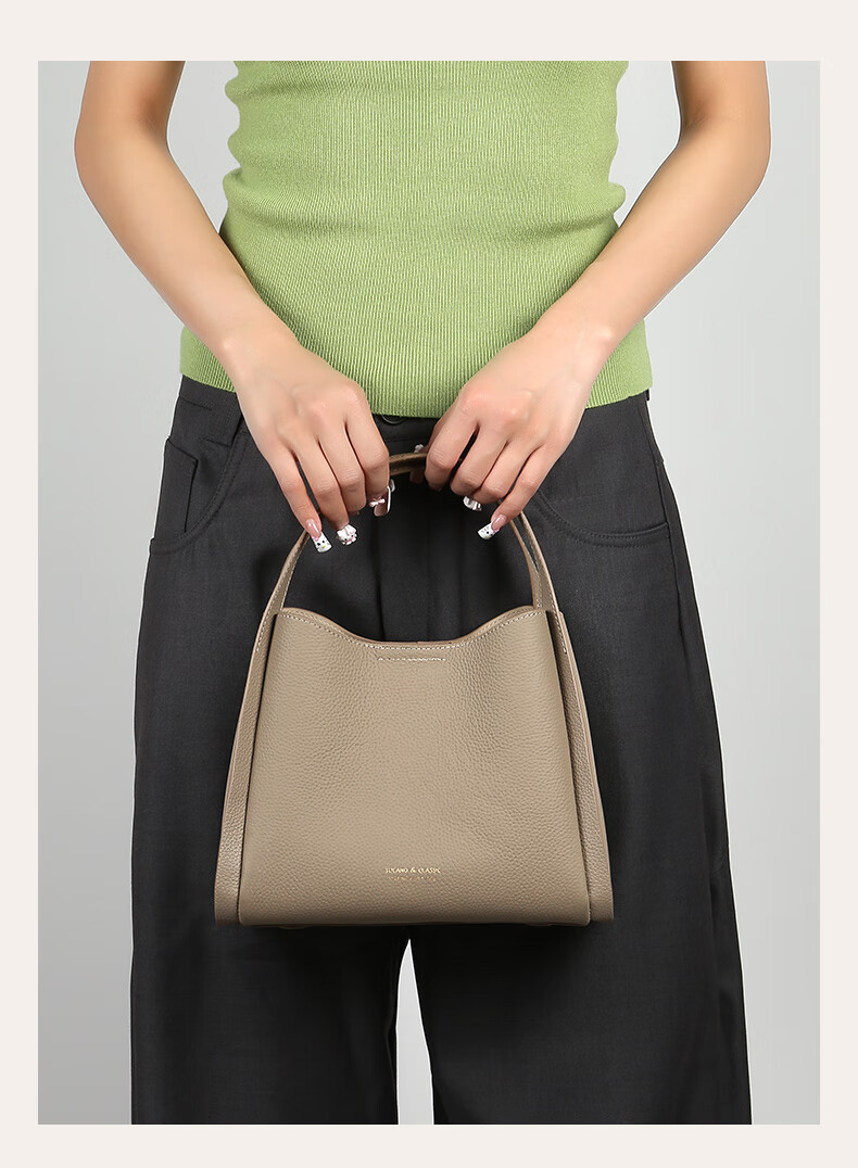 TUCANO Women's Bag 2026 New Bucket Style First Layer Cowhide Luxury Handheld Crossbody Shoulder Bag Birthday Gift for Women 8