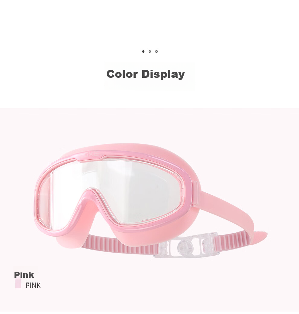 ZOKE Children's Large Frame Non-Prescription Swimming Goggles, High Definition Anti-Fog Waterproof Professional Swim Glasses 624502101-4 7