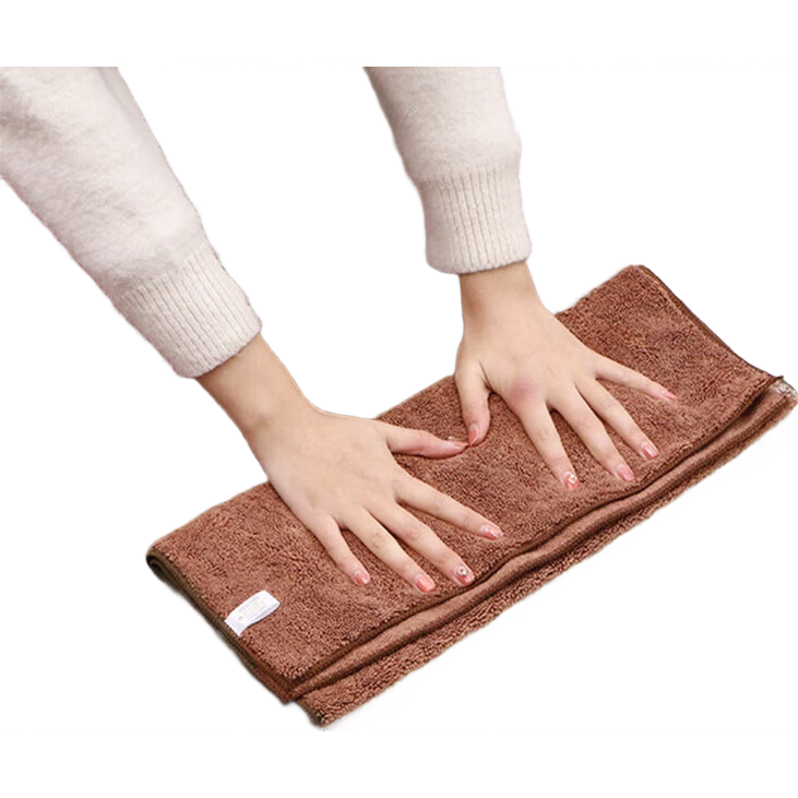 COODORA Microfiber Cleaning Cloths, 5-Pack, Thickened Towels for Housekeeping And Car Washing, Lint-Free, No Water Marks Left