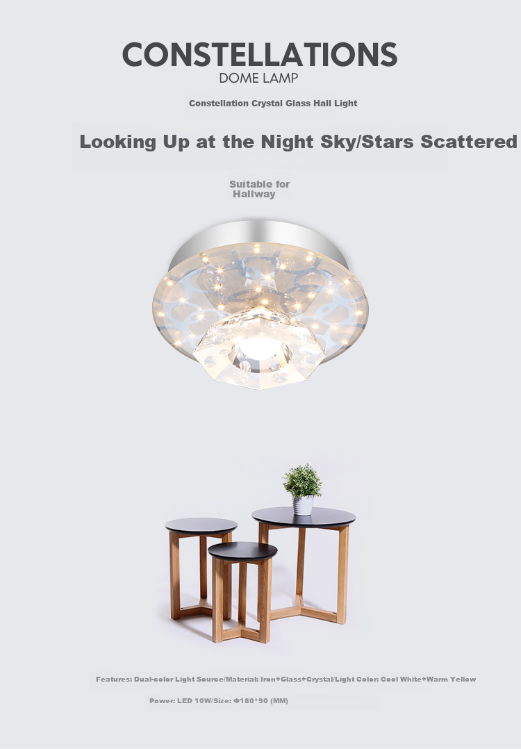 NVC Simple Cream-Style Entrance Light, Study Room Floral Pattern Ceiling Light, Hallway Light, 12 Watts 1