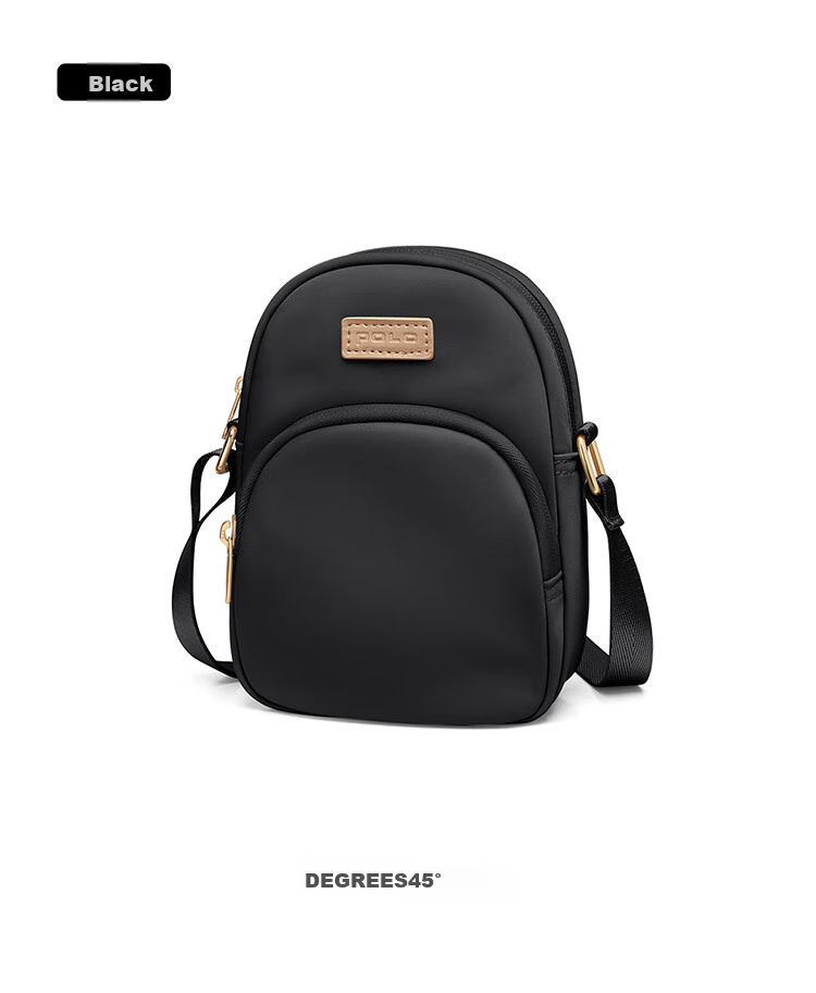 POLO Crossbody Bag, Women's Casual Handbag, Shoulder Bag, Fashionable Versatile Phone Pouch, Water-Resistant Oxford Fabric Gift for Girlfriend 16
