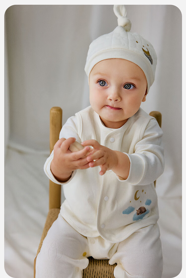 Minibala Baby Vest Newborn Clothing Skin-friendly Breathable Soft Nordic Style 2026 Spring New Arrival 7