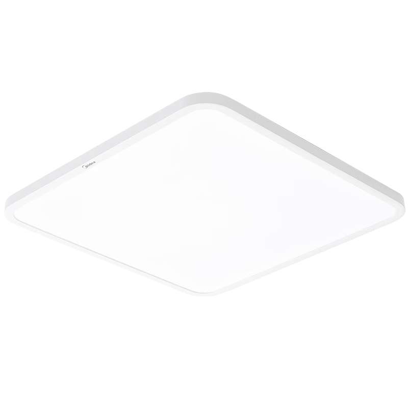 Midea LED Ceiling Light for Living Room, Dining Room, Bedroom, Smart Control Eye Protection Full Spectrum Aurora S1 Square Light with Installation Included