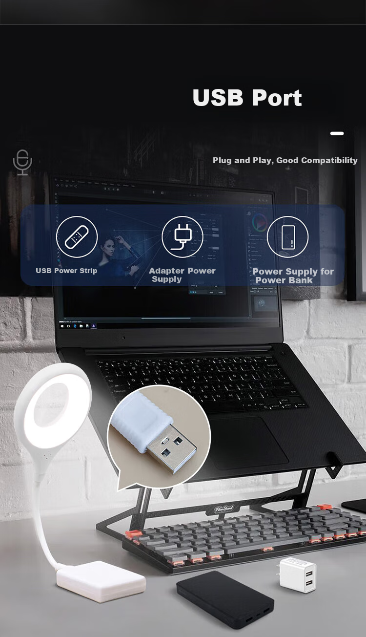 Datouren Voice-Controlled Night Light, Smart Voice Lamp, Bedside Lamp, Bedroom Night Light, Baby Mood Light, Motion Sensor Light, Small Table Fa 7