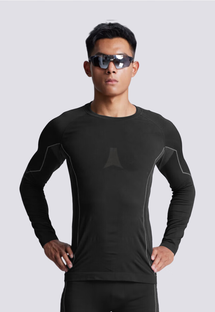Zaisuo Ski Quick-Dry Outdoor Thermal Set Running Mountaineering Unisex Base Layer Sweat-Wicking Compression Quick-Dry Underwear 3