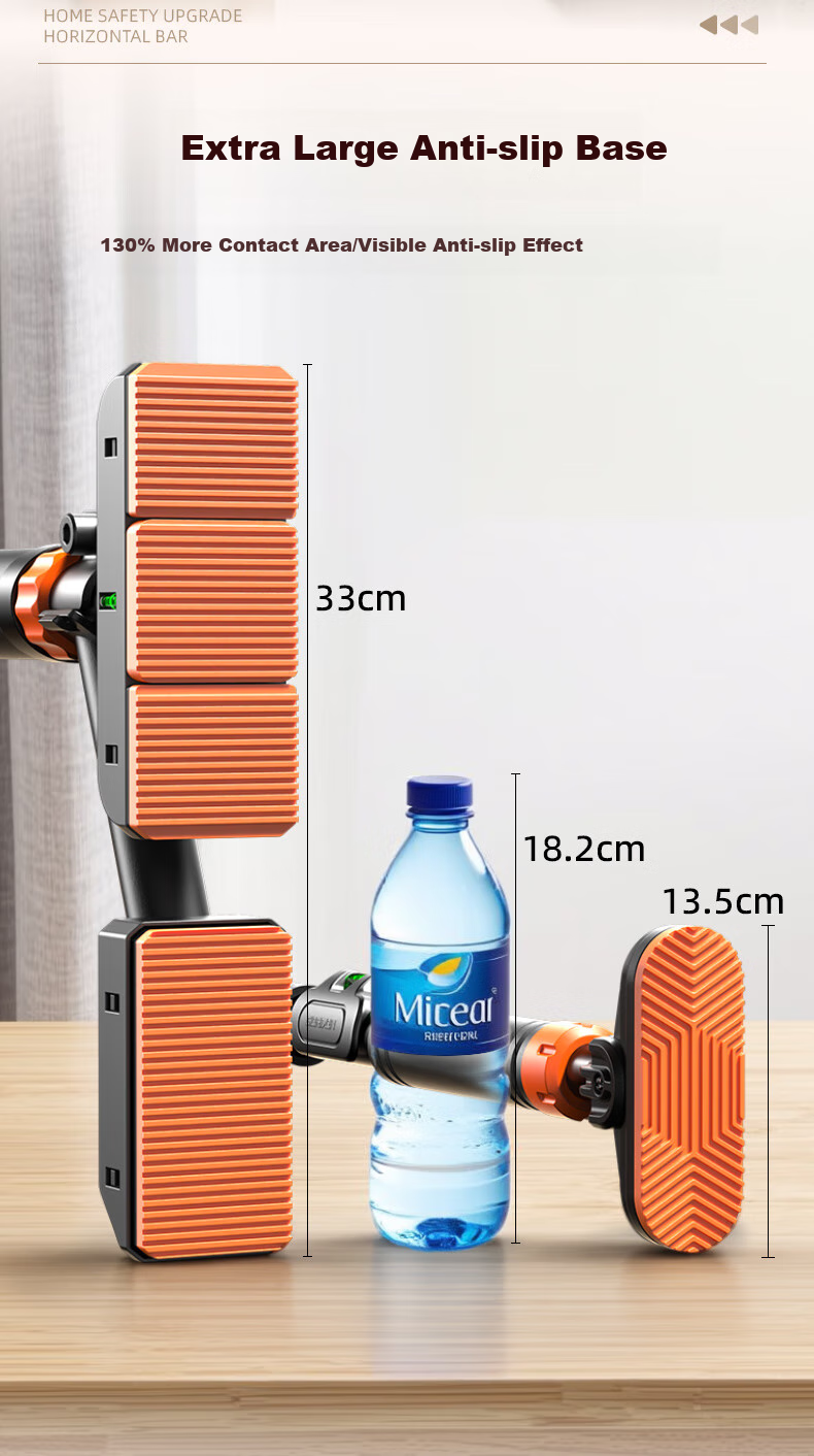 Xinyiwanjia Single Bar Home Pull-Up Bar Indoor Children's Swing Fitness Equipment Family Door-Mounted Hanging Bar for Herniated Disc 9