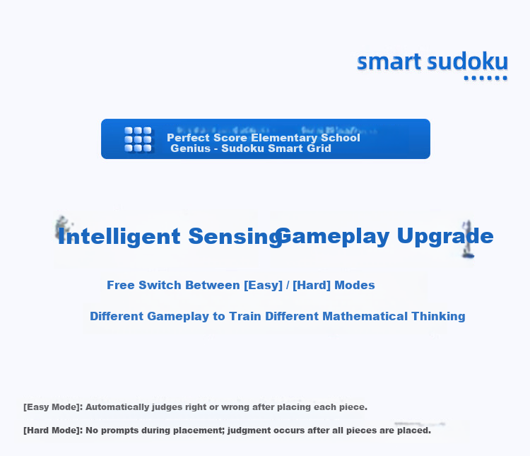 Manfenxiaoxueba Sudoku Ladder Training Machine, Mathematical Logic Thinking Learning Machine, Nine-Grid Digital Chessboard, Children's Educational Toy 8