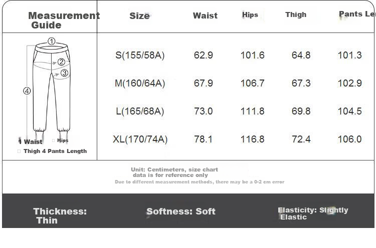 Giordano Outdoor Summer Wear, High-Tech Mosquito-Proof Elastic Waist Drawstring Thin Casual Sweatpants for Women, 05415458 2
