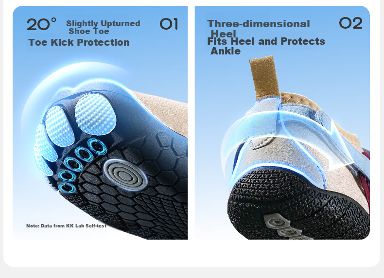 Kocotree KK Tree Kids Creek Shoes Non-Slip Cut-Resistant Boys Girls Swimming Snorkeling Shoes Toe Protection Beach Shoes Summer 12