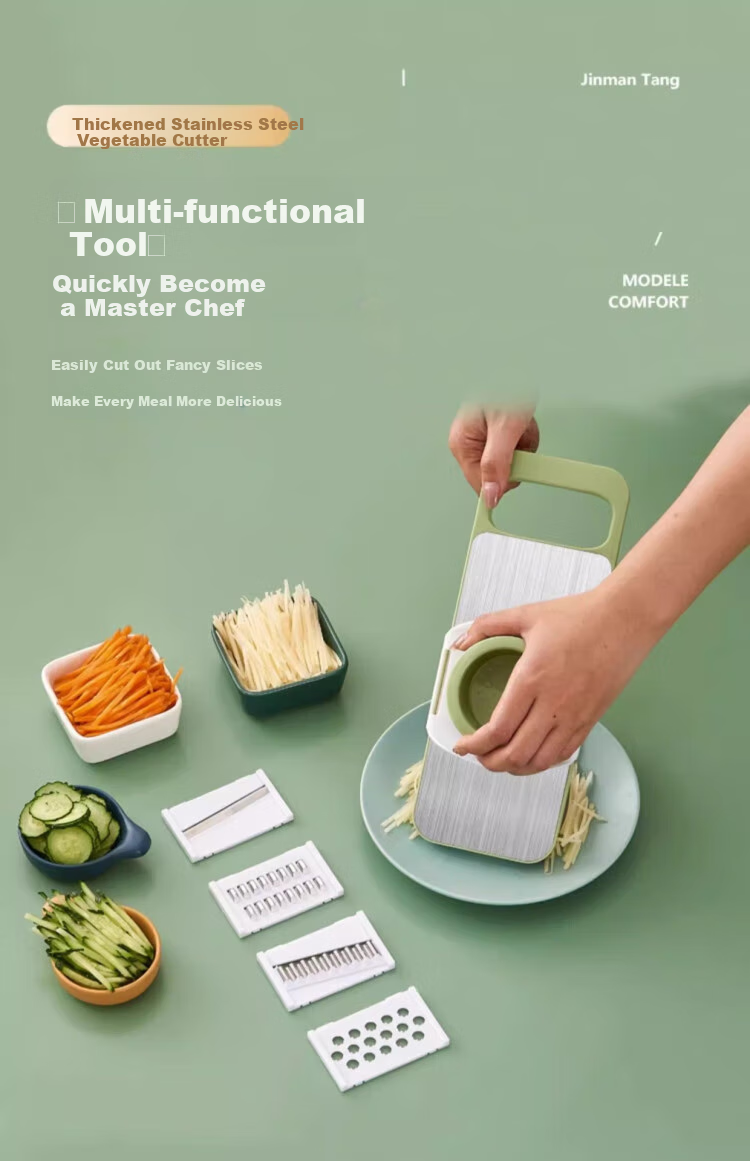 Maomiyoupin Vegetable Slicer, Potato Shredder, Multi-Functional Cutting Tool for Vegetables And Potatoes 1