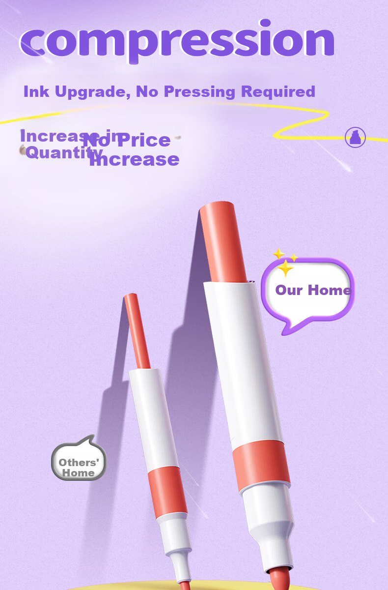 Mingyu 48-Color Acrylic Markers, Watercolor Pens, Elementary School Student Children's Drawing Tools, Art Student Special Washable Paintbrushes, Girls' Birthday Essential Gift, 48 Colors/purple Girls' Watercolor Pens 7