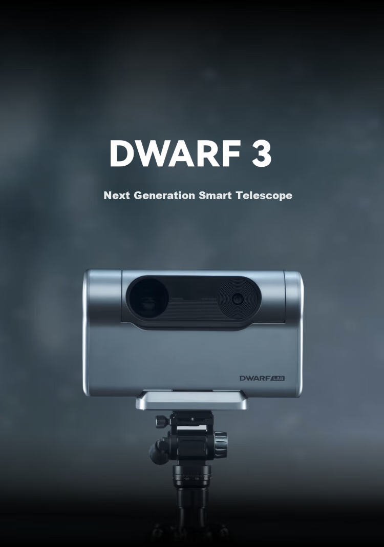 DWARFLAB Hydraulic Cloud Platform Aluminum Alloy Tripod Portable Stable Equatorial Mount Professional Outdoor 1