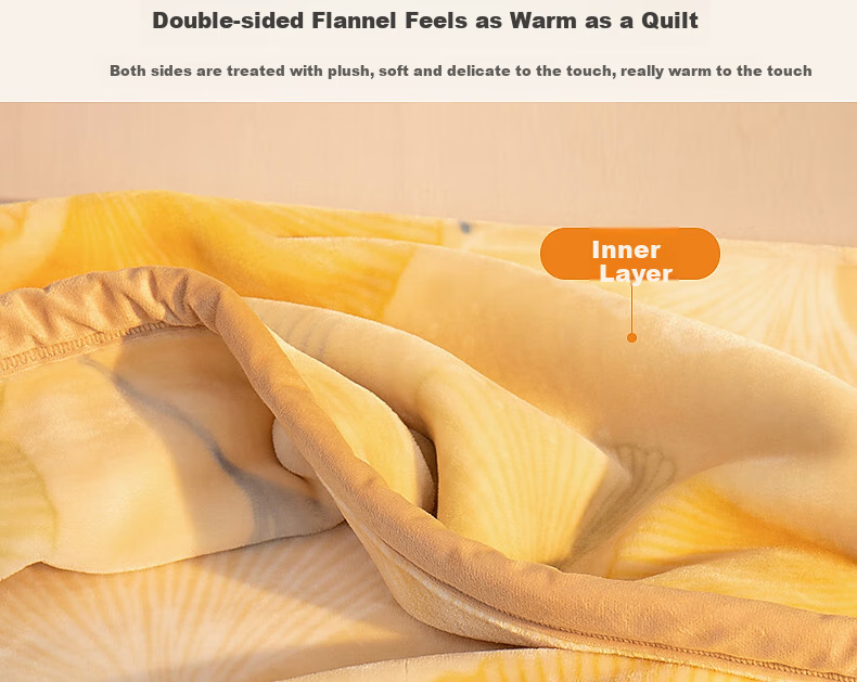 Shuixingjiafang Fleece Blanket, Winter Thickened And Plush, Double-Layer Bedspread, Machine Washable, Approximately 5.5 Jin (2.75 Kg), 180×230cm 8