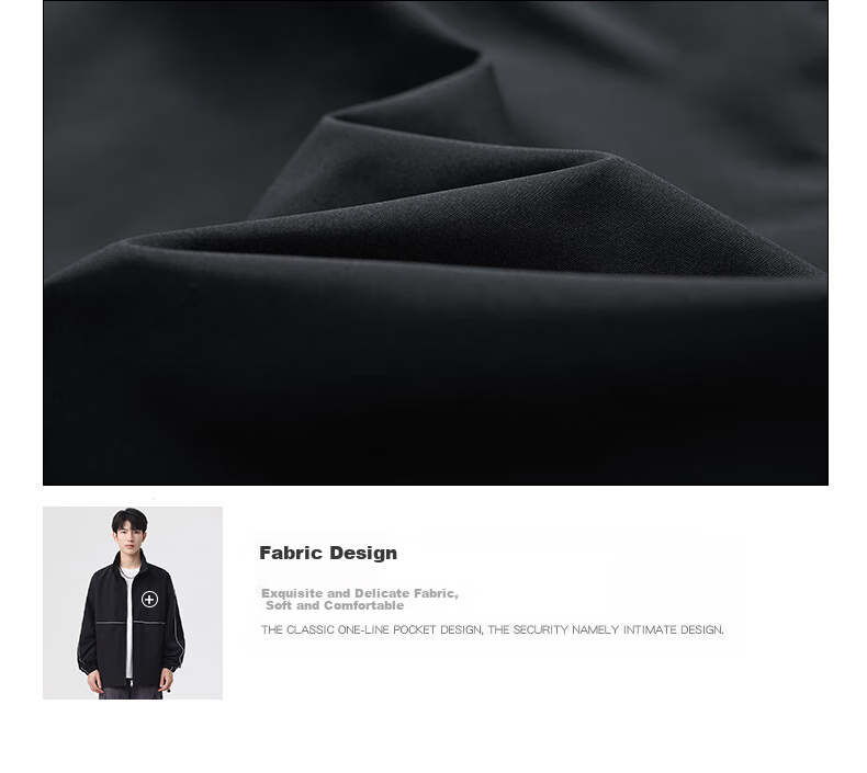 Huili Men's Jacket, Autumn Casual Reflective Striped Jacket, Trendy Versatile Windproof Coat, Men's Outerwear, Silver Gray, XL 23