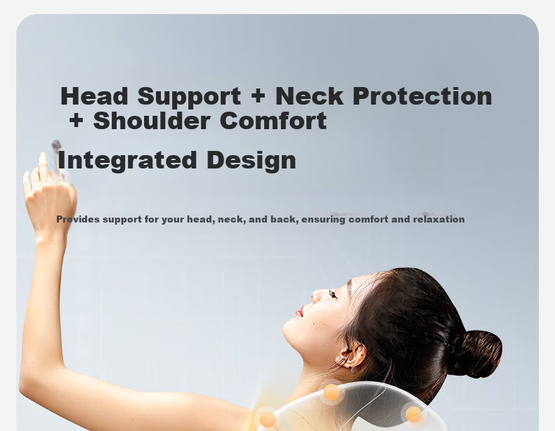 Qiaoshi Car Headrest, Neck Support Pillow for Vehicle Seats, Integrated Neck Pillow for Maibahe And Tesla Seats 12