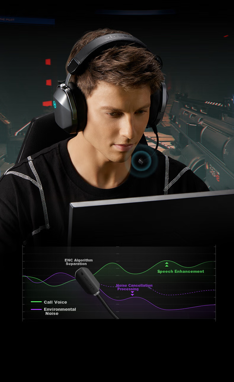 EDIFIER HECATE G5 MAX Wireless Edition, 2.4G Wired Bluetooth Quad-Mode THX Sound Headphones, Gaming E-Sports Computer Dedicated, Delta FPS PUBG White 14