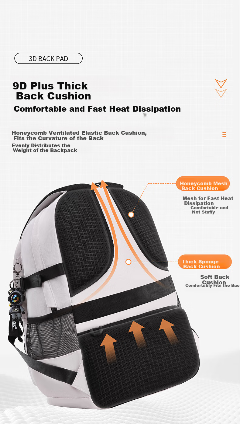 Dishuai Backpack for Middle School Boys, Large Capacity, Stylish, Lightweight, Suitable for Grades 4-6 And High School/College Students 13