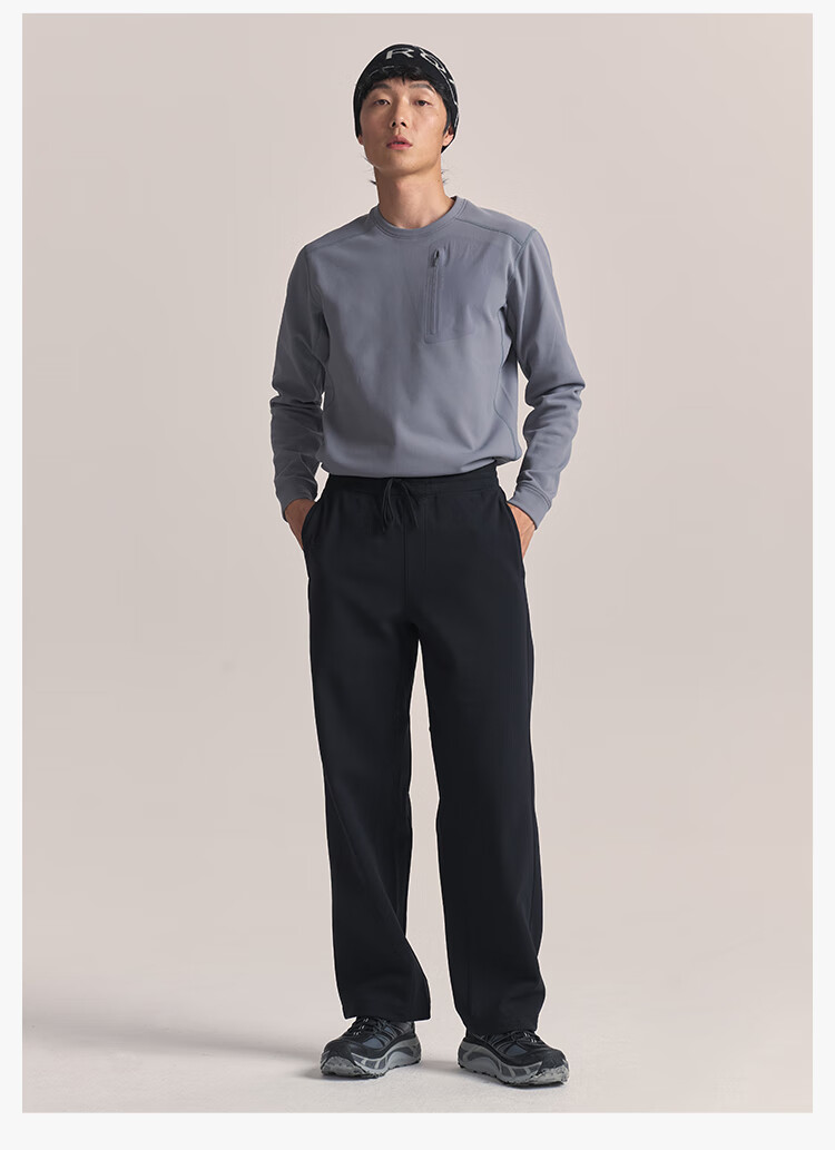 JD Original F4 Series Fleece Pants, High-Elastic Fleece-Lined Trousers for Women, Winter New Year Clothing, Cream Color, Size S 7