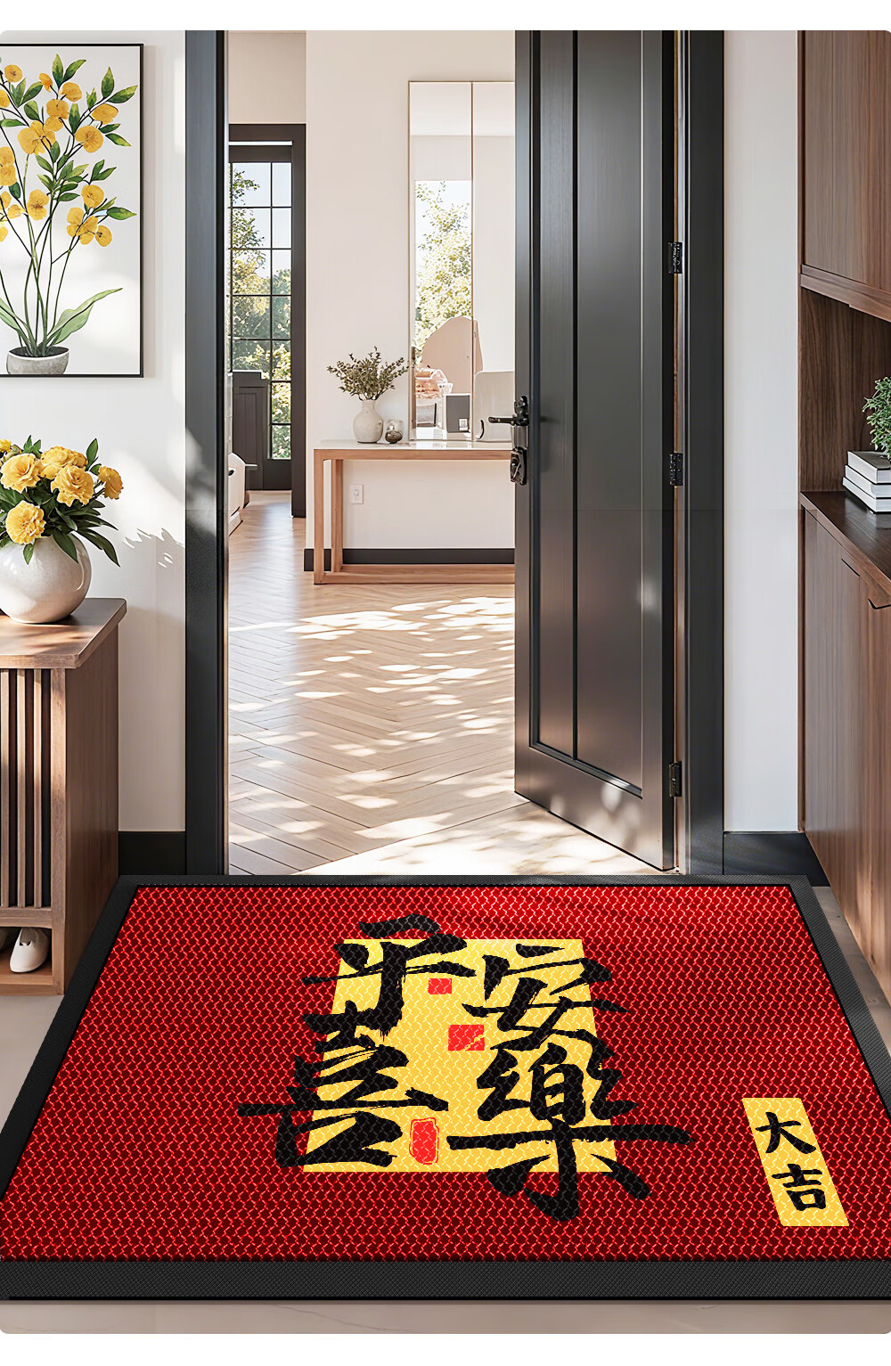 Fengliang Entrance Door Mat Outdoor Non-Slip Dirt-Resistant Rug for High-End Villa 17