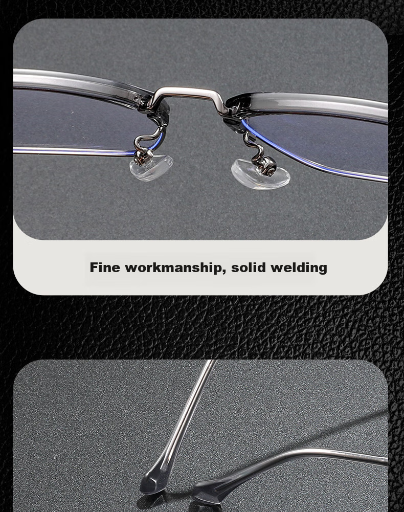 Cuntiandaofu Blue Light Blocking Glasses, Radiation Protection Glasses, Non-Prescription Protective Eyewear for Men And Women, Gray Gun Lenses 9