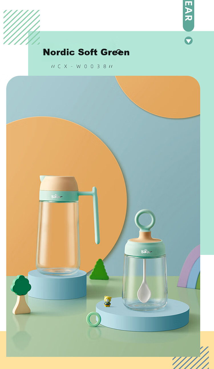Bear Seasoning Jars, Spice Bottles, Kitchen Salt Shakers, MSG Containers, Assorted Set of 3, CX-JE009 10