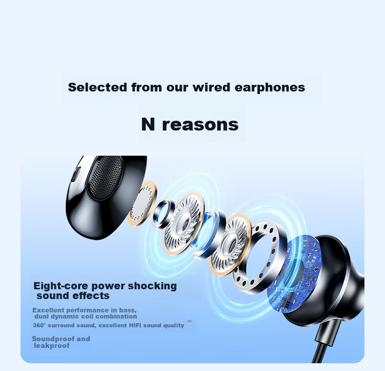 BIAZE Computer Headset, Dual 3.5mm Ports, 3-Meter Wired Headphones, Over-Ear Style, Replaceable Cable, Noise-Canceling with Microphone, for Gaming, Live Streaming, E-Sports, Delta Force, FPS, Sound Positioning 2