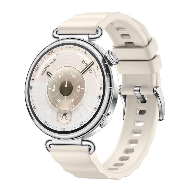 Xiaopijiang Huawei Watch Strap Compatible with New GT6/GT5 Pro/GT5/GT4 Wide Wave Silicone Band Quick Release Connector for Watch5 Women 42/41mm Dial Universal
