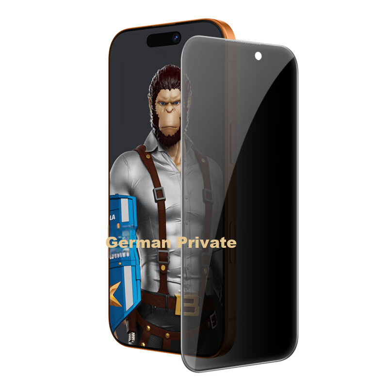 Защитное стекло BLUEO для Apple iPhone 17 Pro/16 Pro, противоударное, антибликовое, защита от отпечатков пальцев