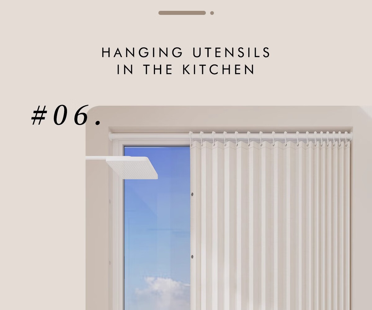 Honglu No-Drill Telescopic Rod No-Installation Clothes Drying Rod Hanger Bedroom Curtain Rod Shower Curtain Rod Door Curtain Rod 26