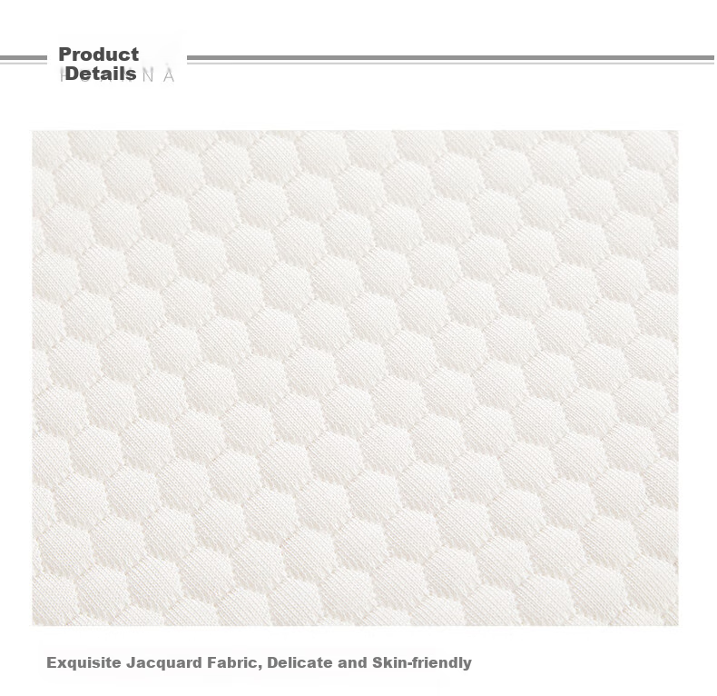 FUANNA Latex Pillow, Hyaluronic Acid, Imported from Thailand, Natural Antibacterial And Anti-Mite Latex Pillow, Cervical Pillow, Single Pack, 59*39cm 15