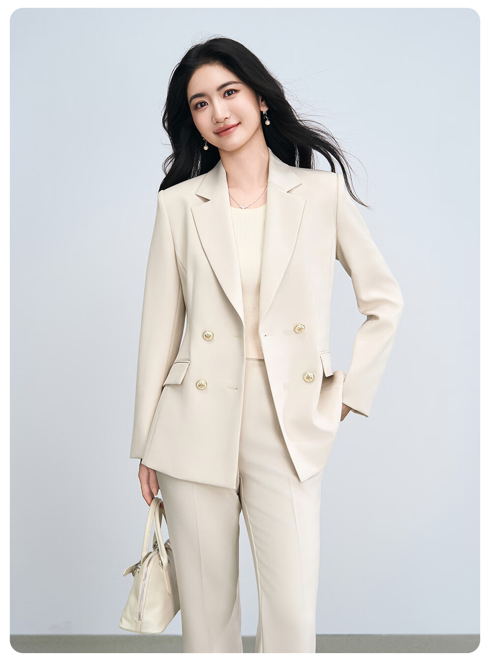 Miss Bird Women's Suit Set Interview Professional Formal High-End Business Workwear Blazer 25