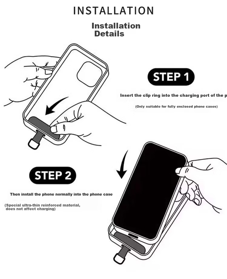 Dipuer Phone Strap, Neck Strap, Crossbody Strap, Vintage Phone Strap, Phone Case Pad, Clip, Anti-Loss Strap, Neck Strap Patch, Anti-Theft Strap [Beilu Qinglan] 18