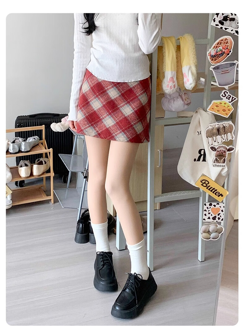 Caramella Nude Effect Thickened Fleece Lined Footed Tights for Women Autumn Winter Slimming Skin Tone Leggings 18