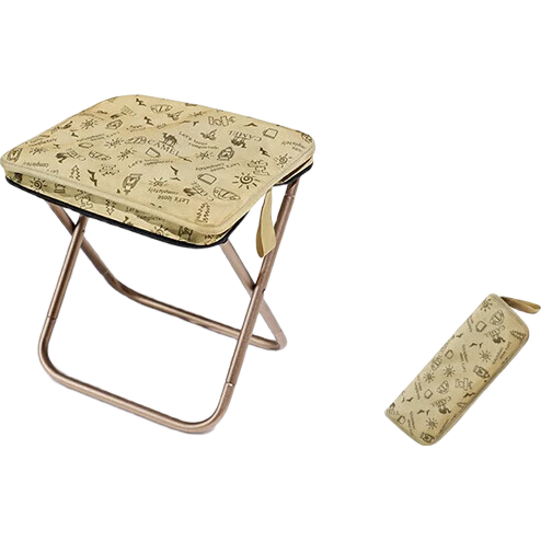 CAMEL Outdoor Folding Chair Camping Picnic Aluminum Alloy Stool Fishing Stool Art Sketching Small Folding Stool 173CA1F128