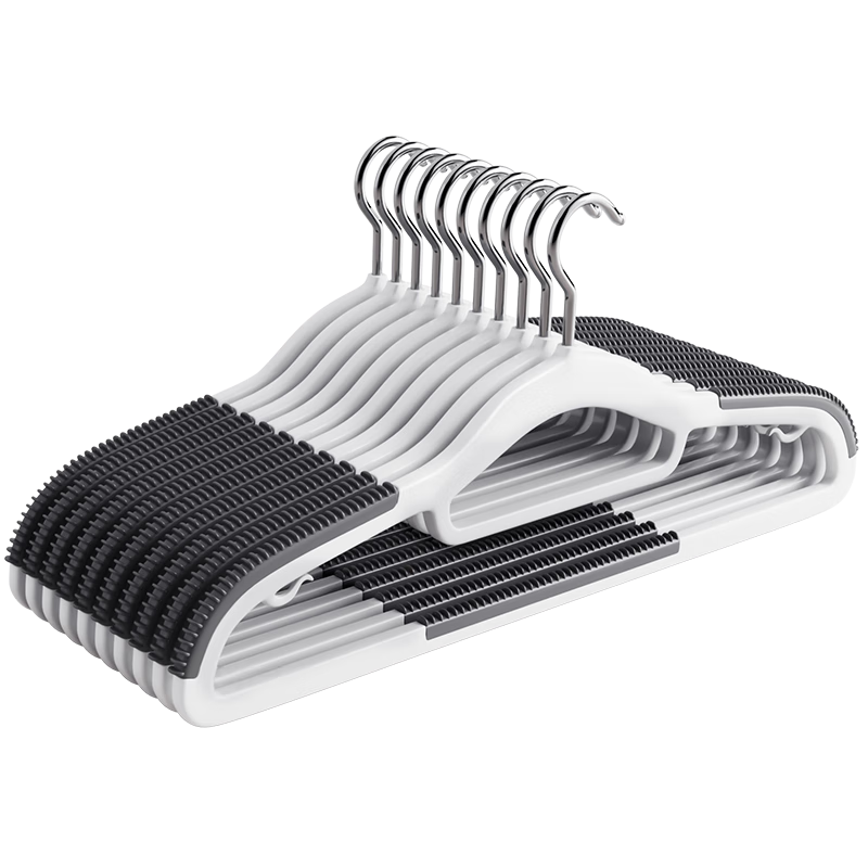 Jiabangshu Non-Marking Non-Slip Household Clothes Hanger Space-Saving Student Dormitory Balcony Clothes Rack Drying Rack