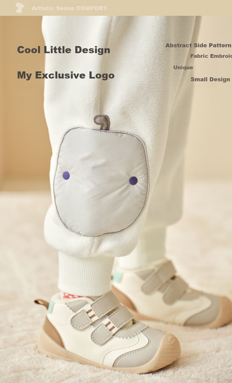 BALABALA BalaOne Loose-Fitting Joggers Pants for Boys And Girls, Winter Warm Trousers 209425108202 6