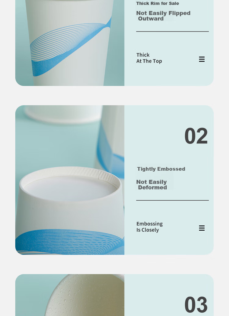 LANZIRAN Disposable Paper Cups, Full Case of 1000 Pieces, 228ml Thickened Cups for Water, Office, Business And Home Use 10