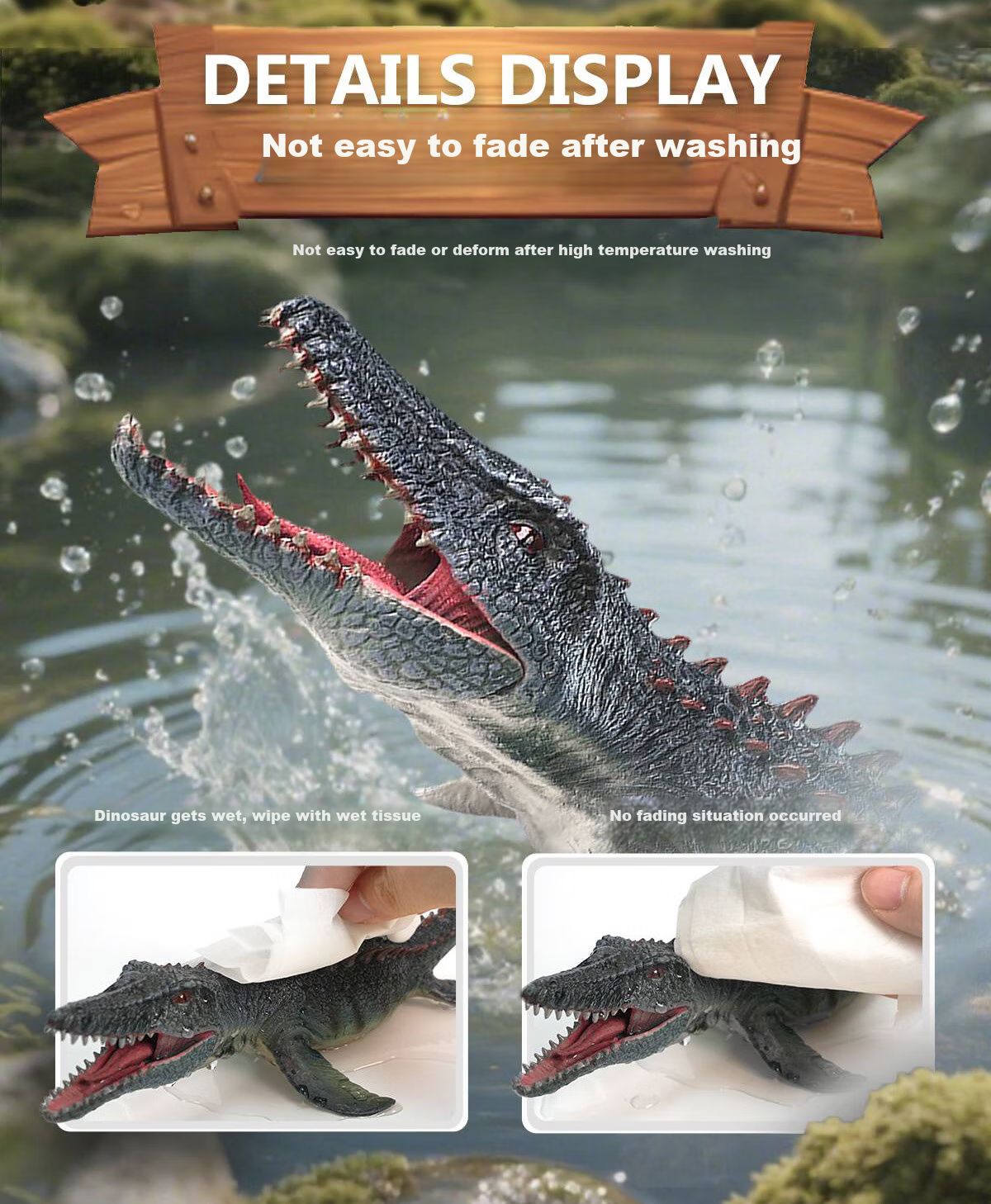 Bameika Tyrannosaurus Rex Large Solid Dinosaur Collectible Model Toy Realistic Jurassic Animal Boy's Holiday Gift 6