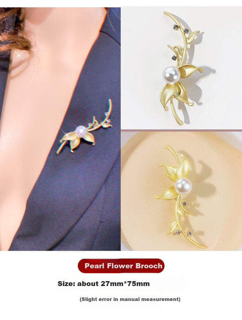 Mini & Yaya High-End Brooch Gift Box Set, Women's Corsage, Niche Design, Elegant Valentine's Day And Birthday Gift for Girlfriend 7