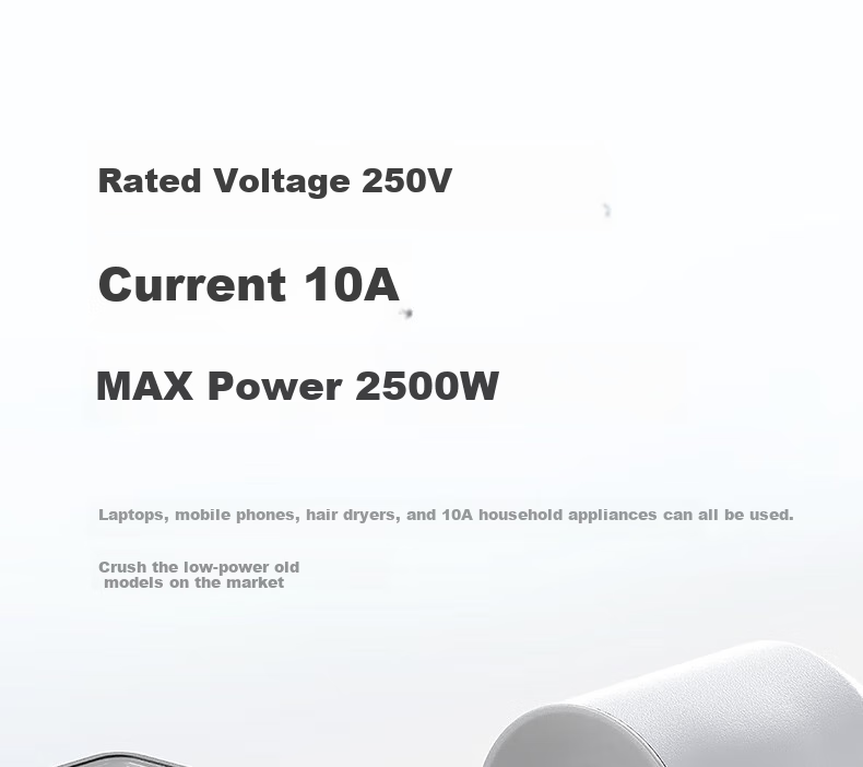 Intman 2nd Generation European Standard Conversion Plug USB/Type-C Korean Adapter German Standard European Germany Socket Converter France Russia Thailand Vietnam Power Strip Socket 20