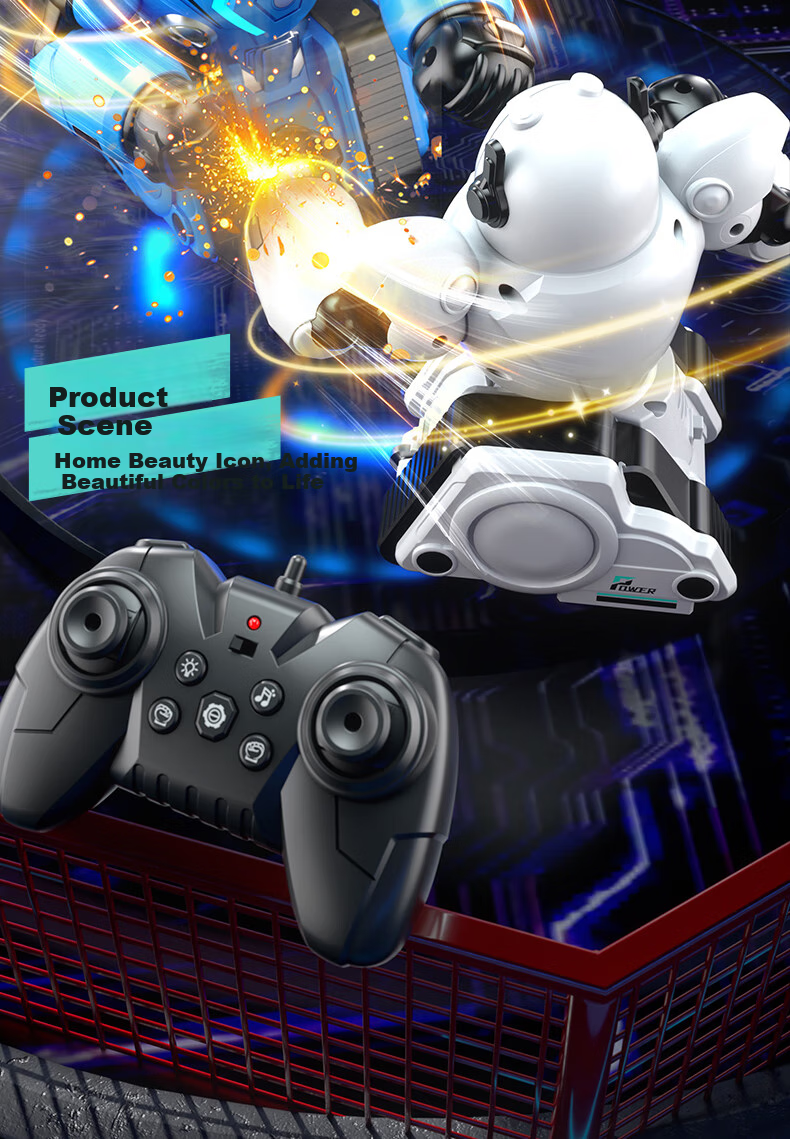 JINGDA TOYS Remote Control Soccer Battle Robot Toy, Intelligent Combat, for Boys 3-6 Years Old, Children's Birthday Gift 13