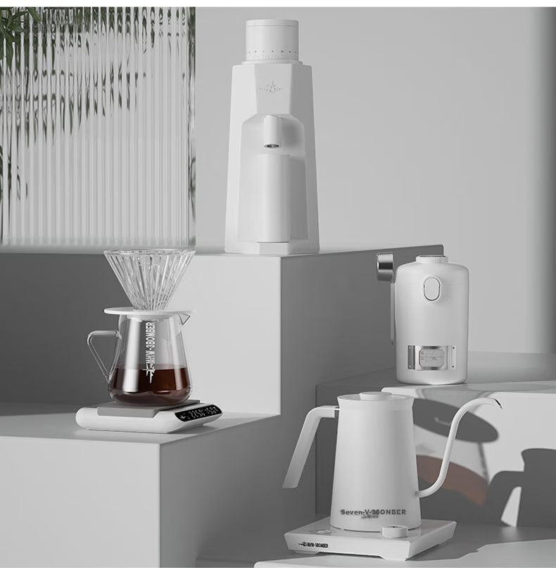 MHW-3BOMBER Assassination Bomber Temperature-Controlled Pour-Over Kettle, Electric Heating Pour-Over Flow Control Smart Coffee Kettle, Home Electric Water-Heated Tea Maker 43