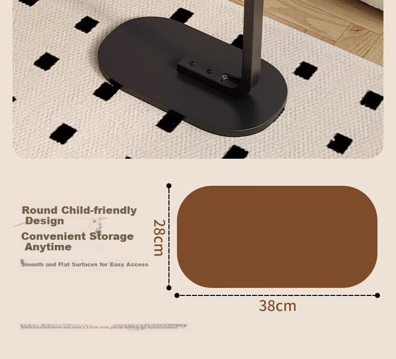 Huayinxuan Side Table, Living Room Sofa Small Coffee Table, Simple Movable Home Mini Bedside Table, Balcony Bedroom Nightstand 10