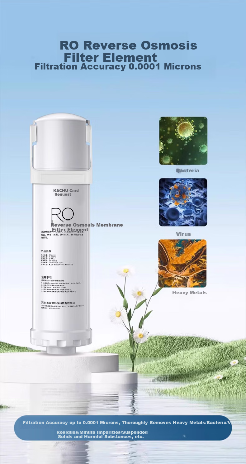 Kaqiu Compatible Universal Qinyuan Water Purifier Filter Cartridge Full Set Modular Kit PP Polypropylene Melt-Blown UDF Pre-Filter Granular Activated Carbon CTO Carbon Rod R5-01E/H/D Complete Set 4