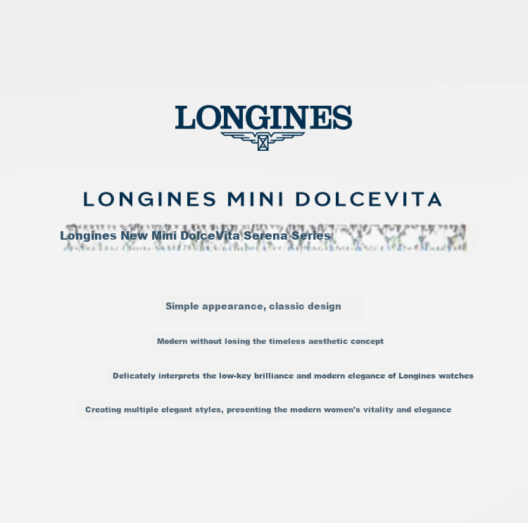 LONGINES Swiss Watch, Mini De Ville Series, Women's Leather Strap Quartz Watch L52004715 1