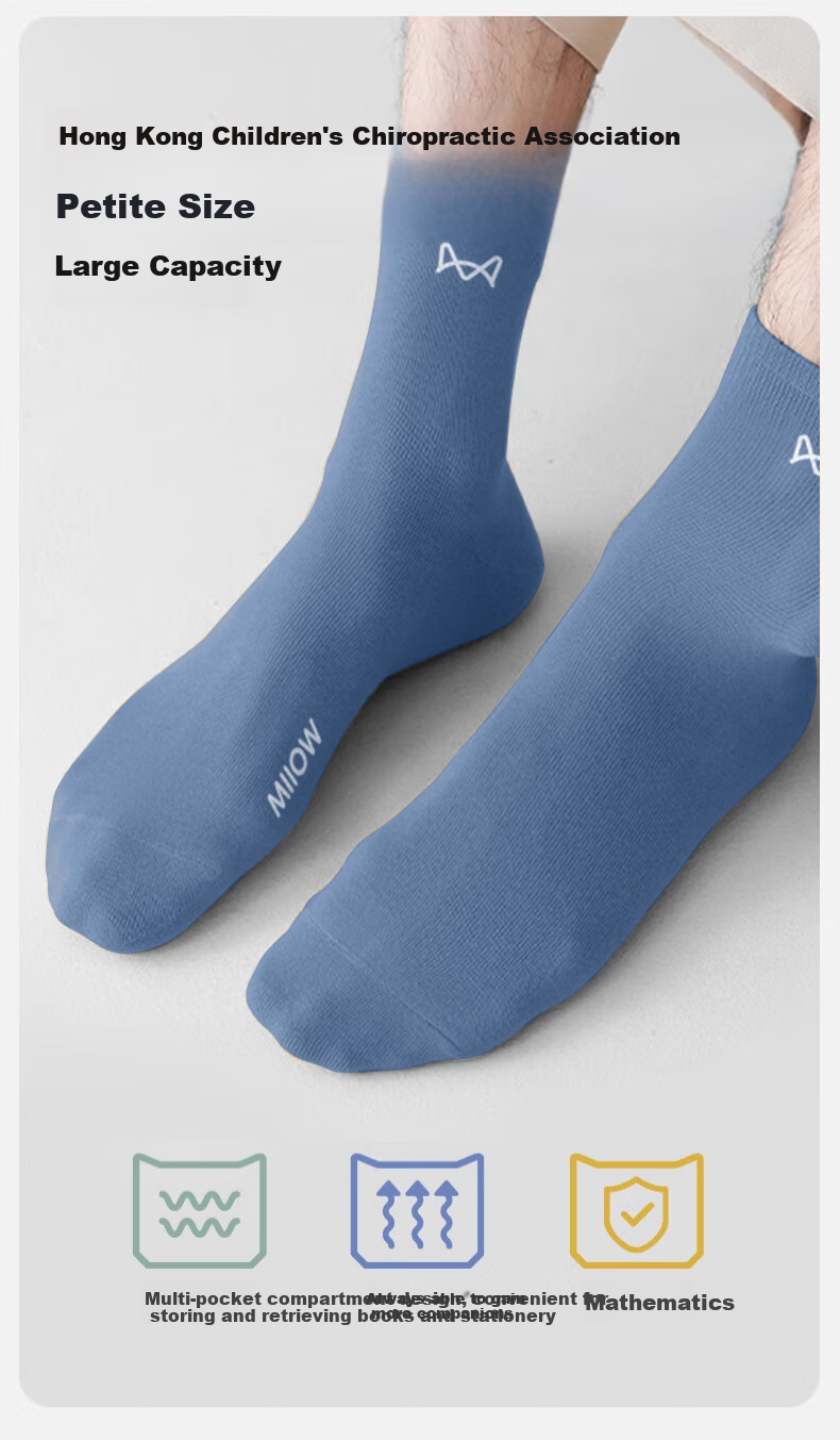 Miiow Disposable Socks Summer Thin Short Socks 2026 New Mesh Breathable 10A Antibacterial Women's 5 Pairs 3