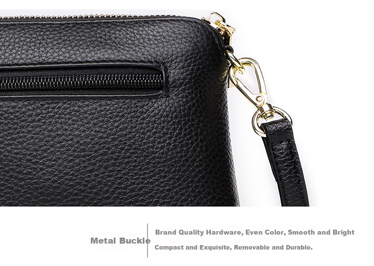 CROCODILE Goddess Festival Top-Grain Leather Casual Underarm Bag, Simple Versatile Shoulder Crossbody Women's Handbag Gift XT363 16