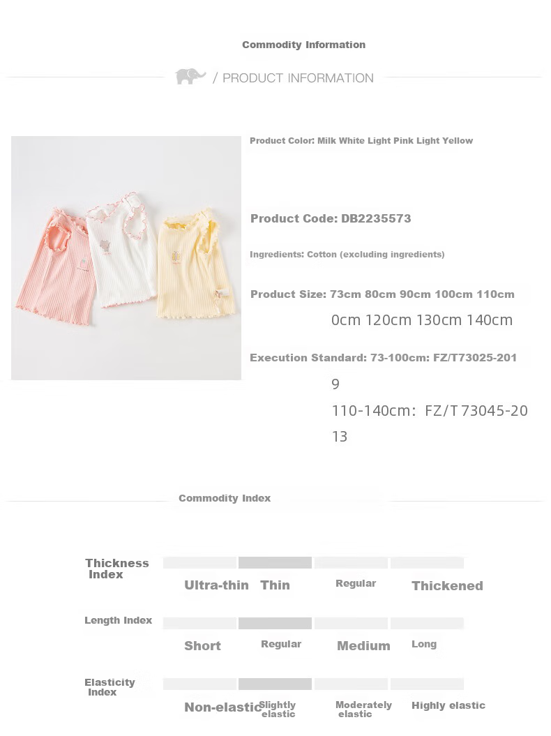 DAVE & BELLA Girls' Tank Top, Children's Summer Clothing, Stylish Top for Girls, Baby Girl Cotton T-Shirt 2